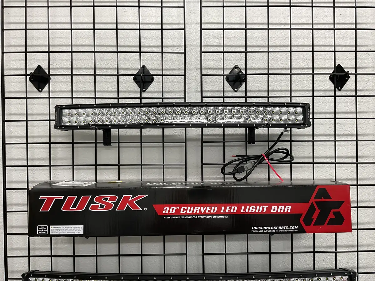 Tusk V2 Led Light Bar 30" Curved 1