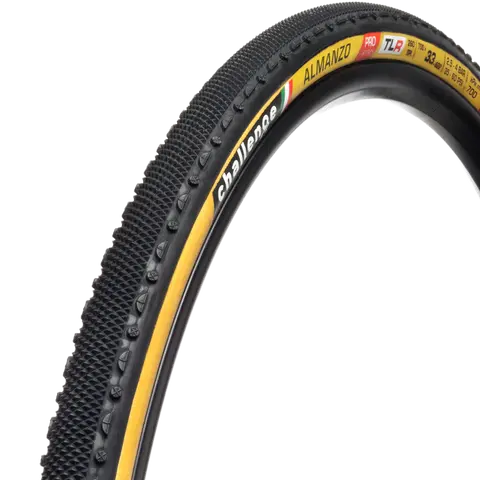 Challenge Almanzo Gravel Hcl Clincher 700C 33Mm Black/Tan 1