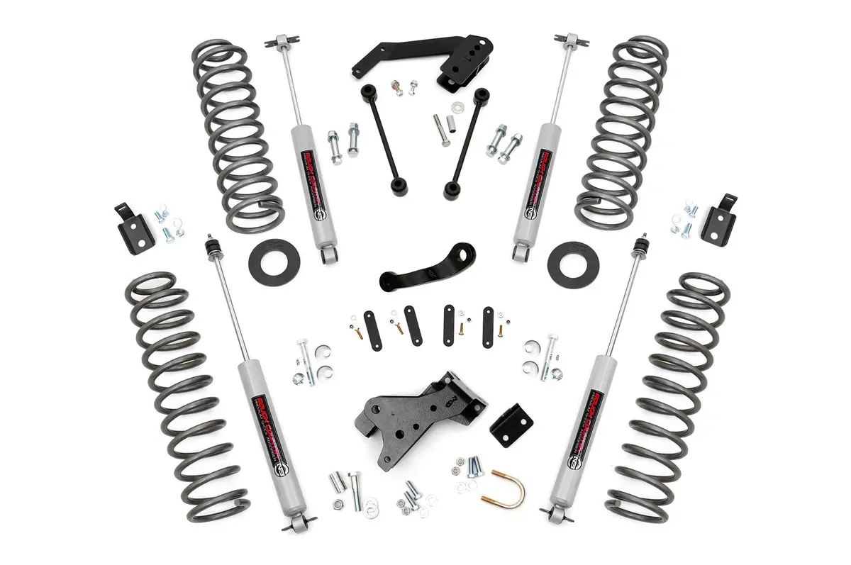 4 Inch Lift Kit | Jeep Wrangler Unlimited 2Wd/4Wd (2007-2018) 1