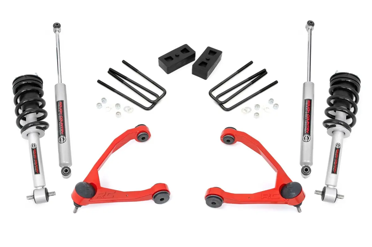 3.5 Inch Lift Kit | Cast Steel | N3 Strut | Chevy/Gmc 1500 (14-16) 1