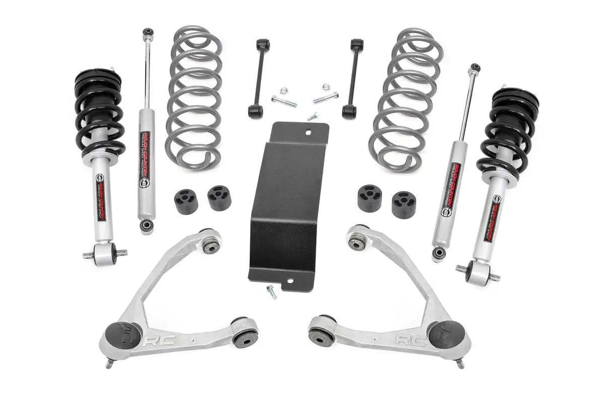 3.5 Inch Lift Kit | N3 Struts | Forged Ucas | Chevy/Gmc Suv 1500 2Wd/4Wd (2007-2020) 1