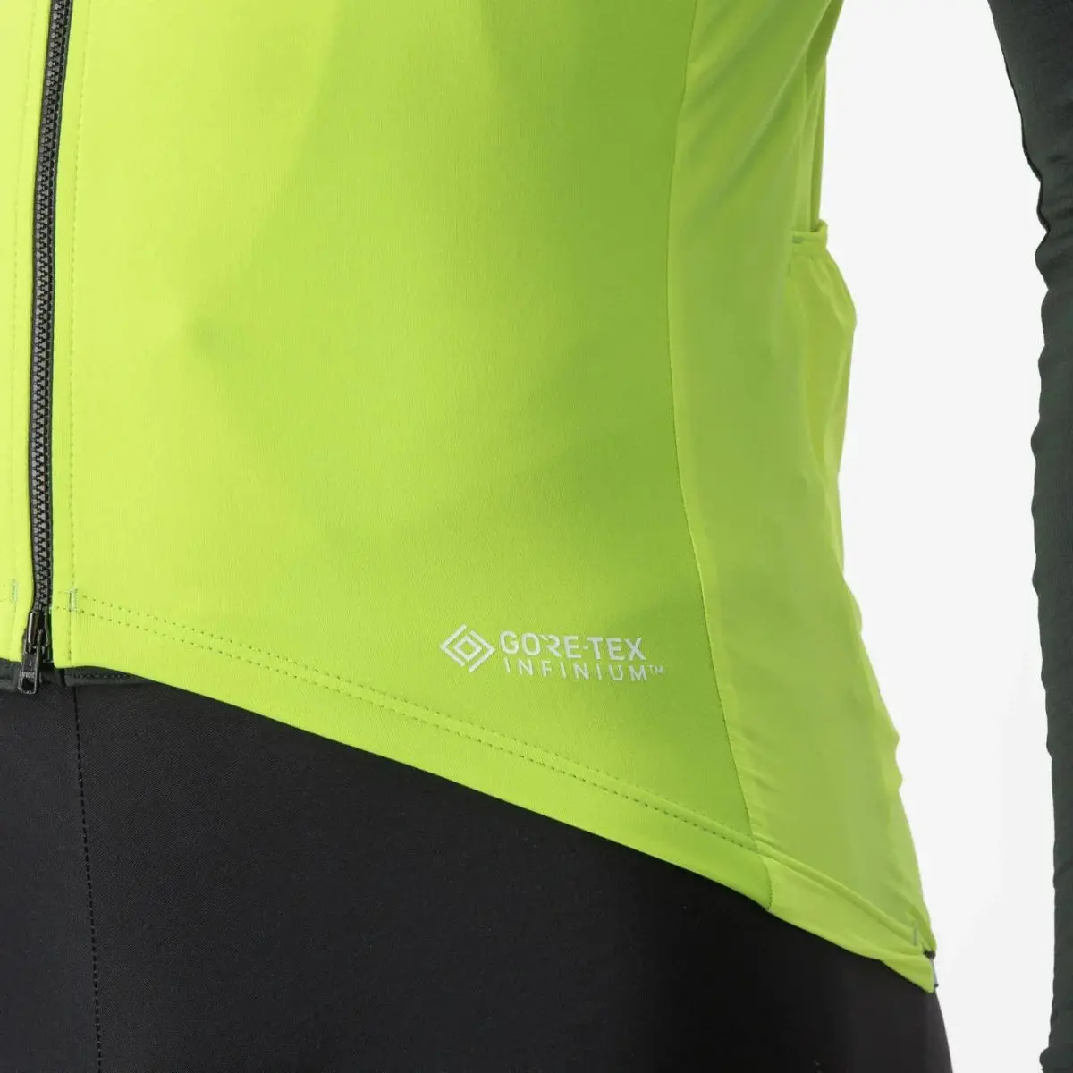 Castelli Squadra Stretch Men's Vest - Electric Lime/Dark Gray 6