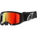 Vision 8 Goggle - Corp - Black - Red Mirror Lens 1