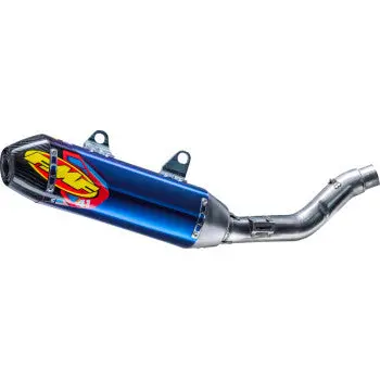 Factory 4.1 Rct Slip-On Muffler With Carbon Cap - Titanium Anodized - Tf 250-X 1