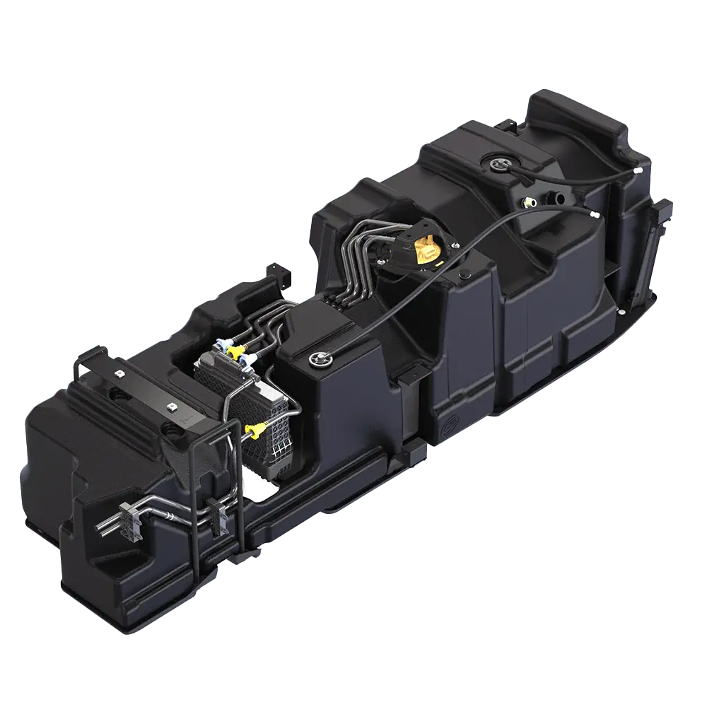 S&B 227 Litre Replacement Long Range Fuel Tank For 2017-2025 Ford Powerstroke 6.7L F250 & F350 Crew Cab Short Bed 1
