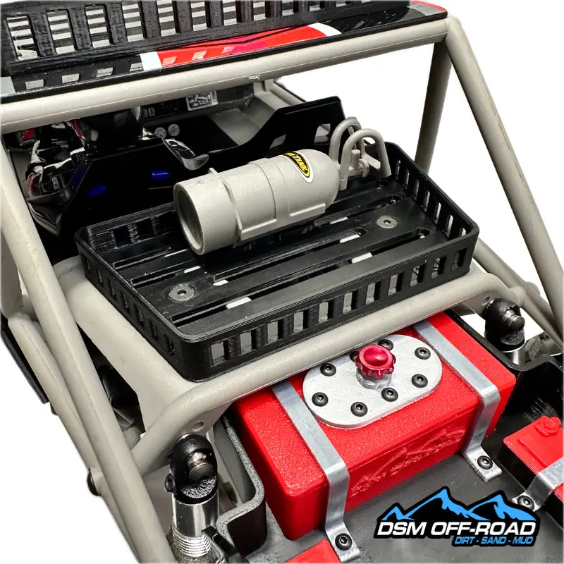 Rear Shock Tower Rack (Fits Vanquish® H10 Optic) (Stl File) 2