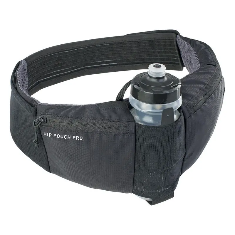 Evoc Hip Pouch Pro + Drink Bottle Black 1
