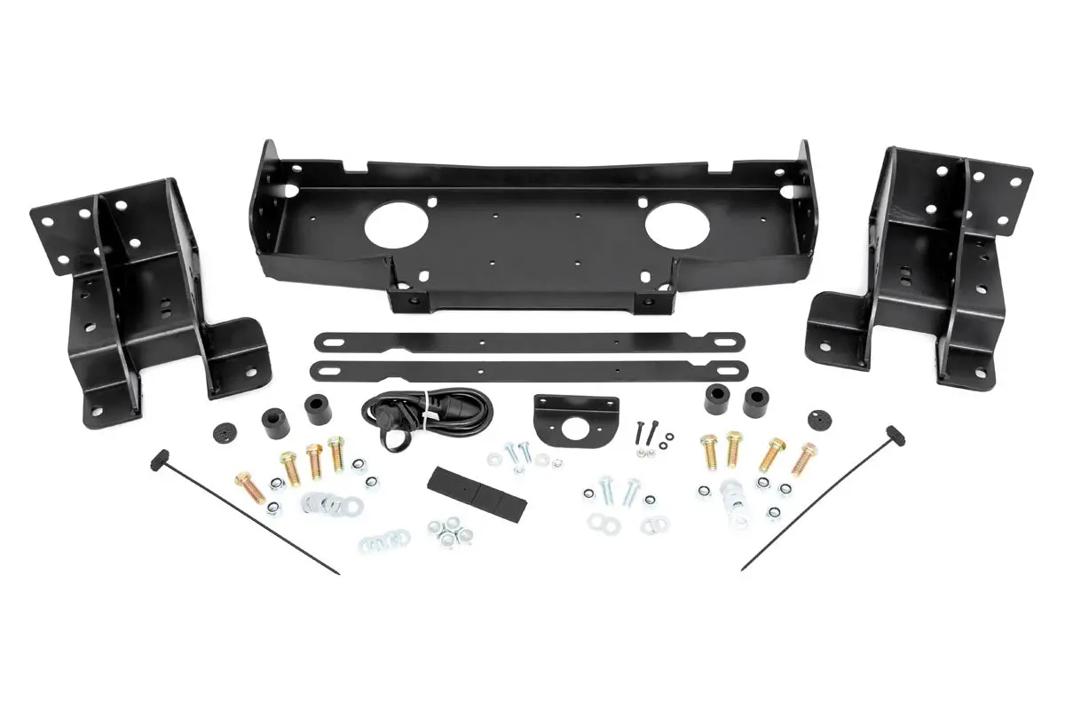 Hidden Winch Mount | Jeep Grand Cherokee Wk2 4Wd (2014-2020) 2