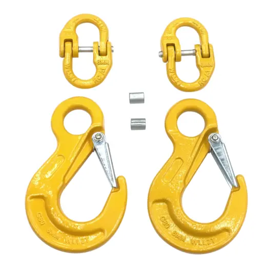 Rough Country Vehicle Chain Safety Hook Set 2T | Rough Country 1