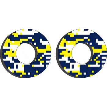 Grip Donuts - Husqvarna Blue/Yellow 1