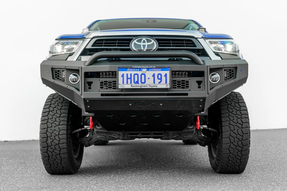 Slx Extreme Series Bullbar X-1 Toyota Hilux 2021 Gun126r On Hammertone Black Powdercoat 2