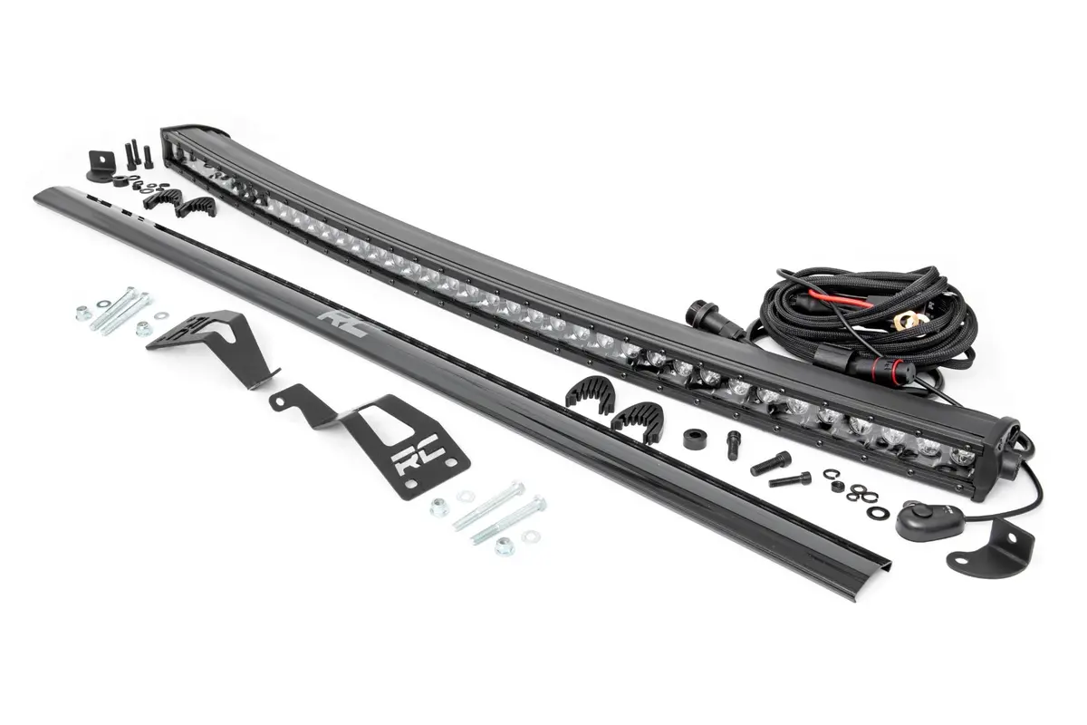 Led Light Kit | Front Mount | 40" Black Single Row | Can-Am Commander Max 1000 1
