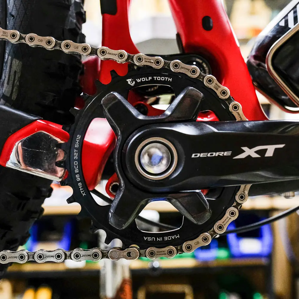 96 Bcd Xt M8000 Drop-Stop Chainring - Shimano Hg+ 3