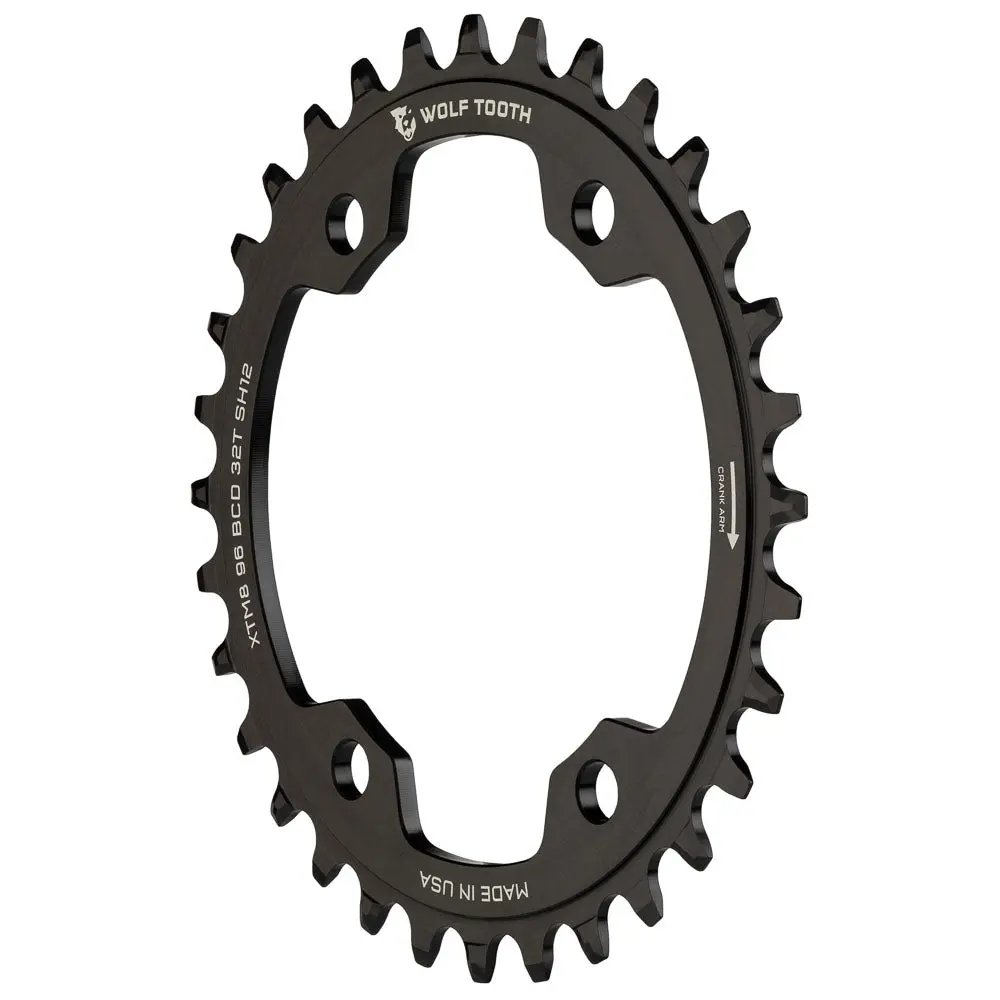 96 Bcd Xt M8000 Drop-Stop Chainring - Shimano Hg+ 2