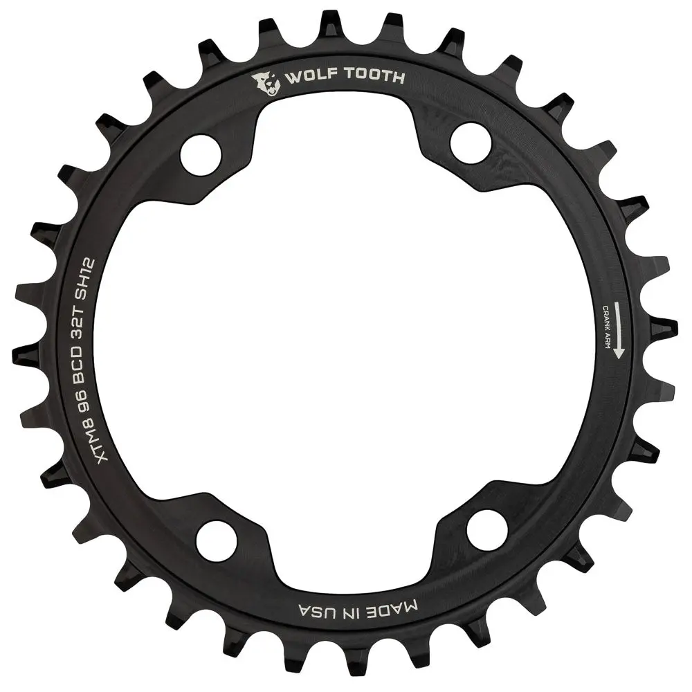 96 Bcd Xt M8000 Drop-Stop Chainring - Shimano Hg+ 1