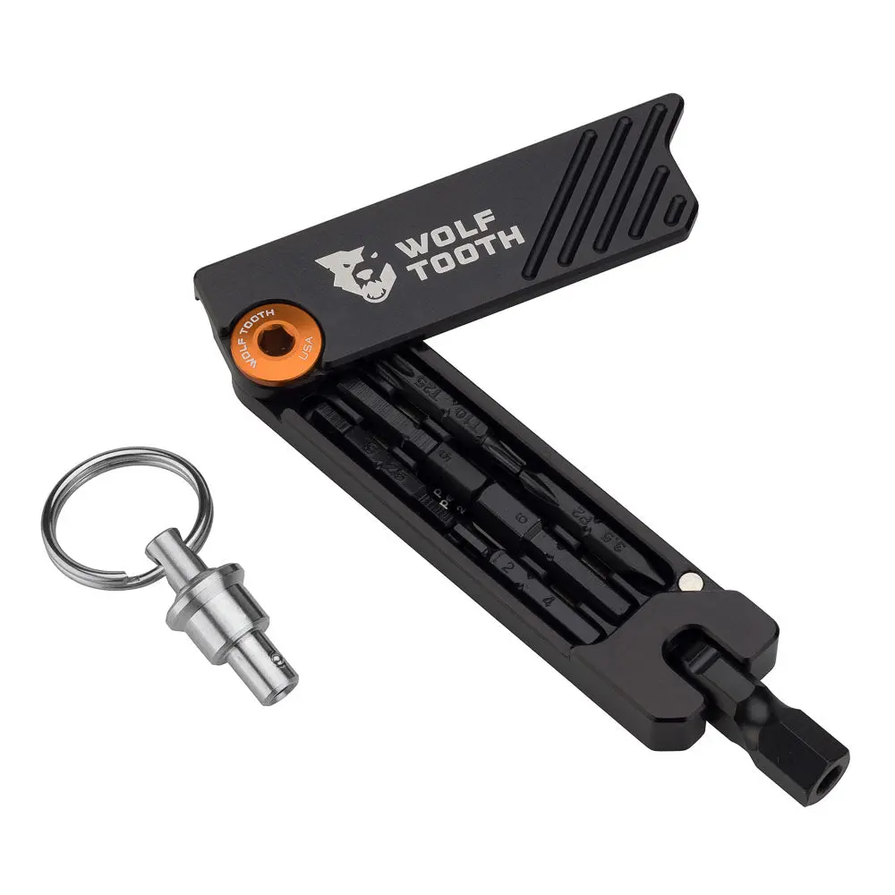 6-Bit Hex Wrench Multi-Tool With Keychain 6