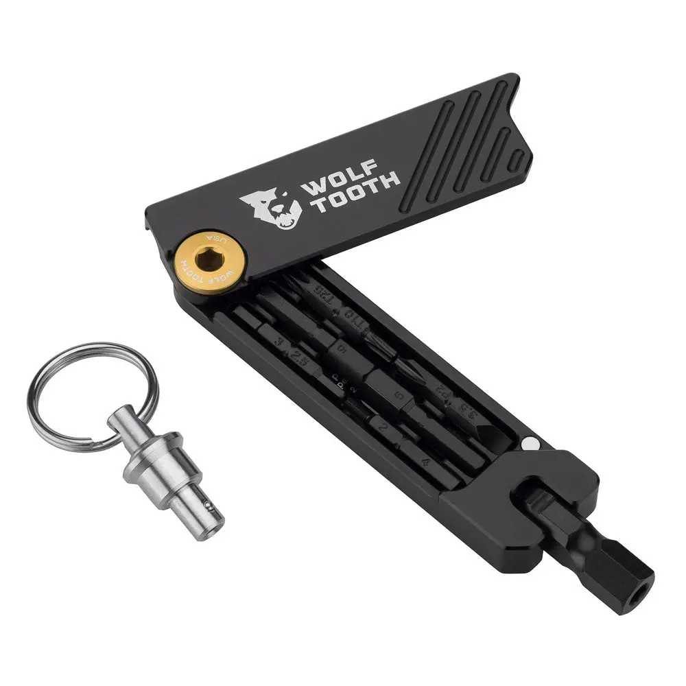 6-Bit Hex Wrench Multi-Tool With Keychain 8