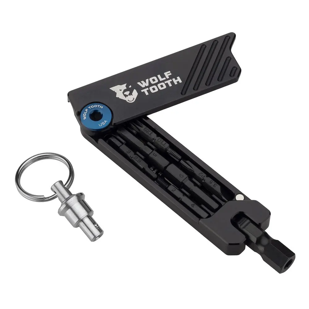 6-Bit Hex Wrench Multi-Tool With Keychain 9