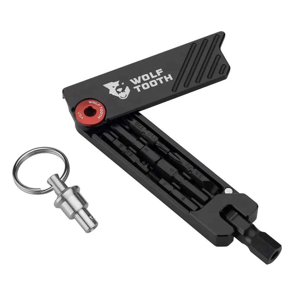 6-Bit Hex Wrench Multi-Tool With Keychain 5