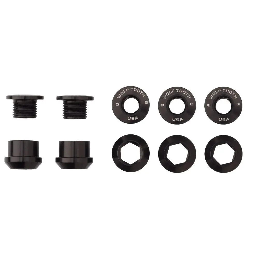 6Mm Chainring Bolts For 1X - 5Pcs 1