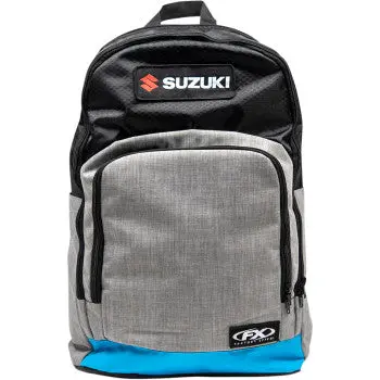 Suzuki Standard Backpack - Black/Gray/Blue 1