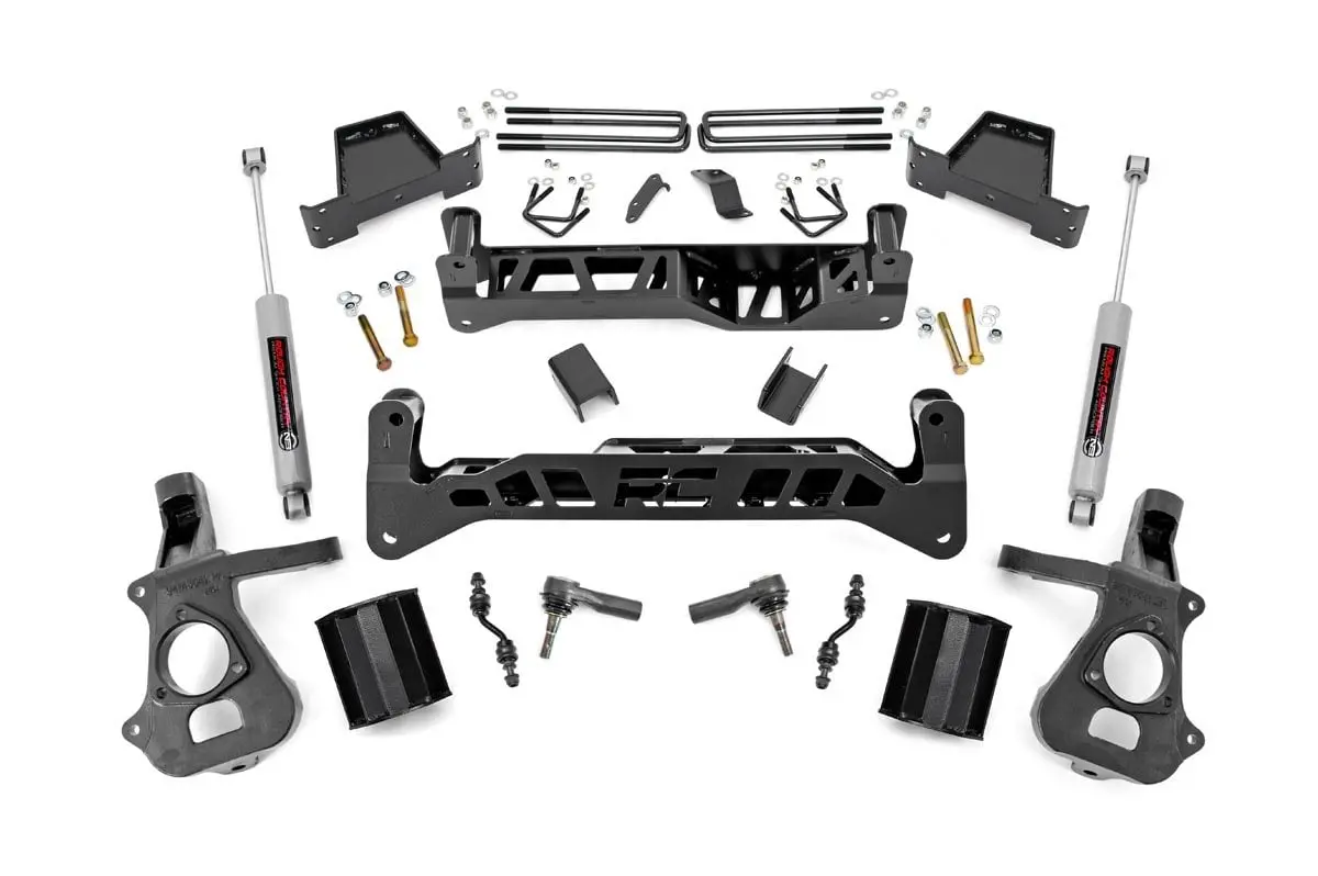 7 Inch Lift Kit | Cast Steel | Chevy/Gmc 1500 2Wd (14-18 & Classic) 1