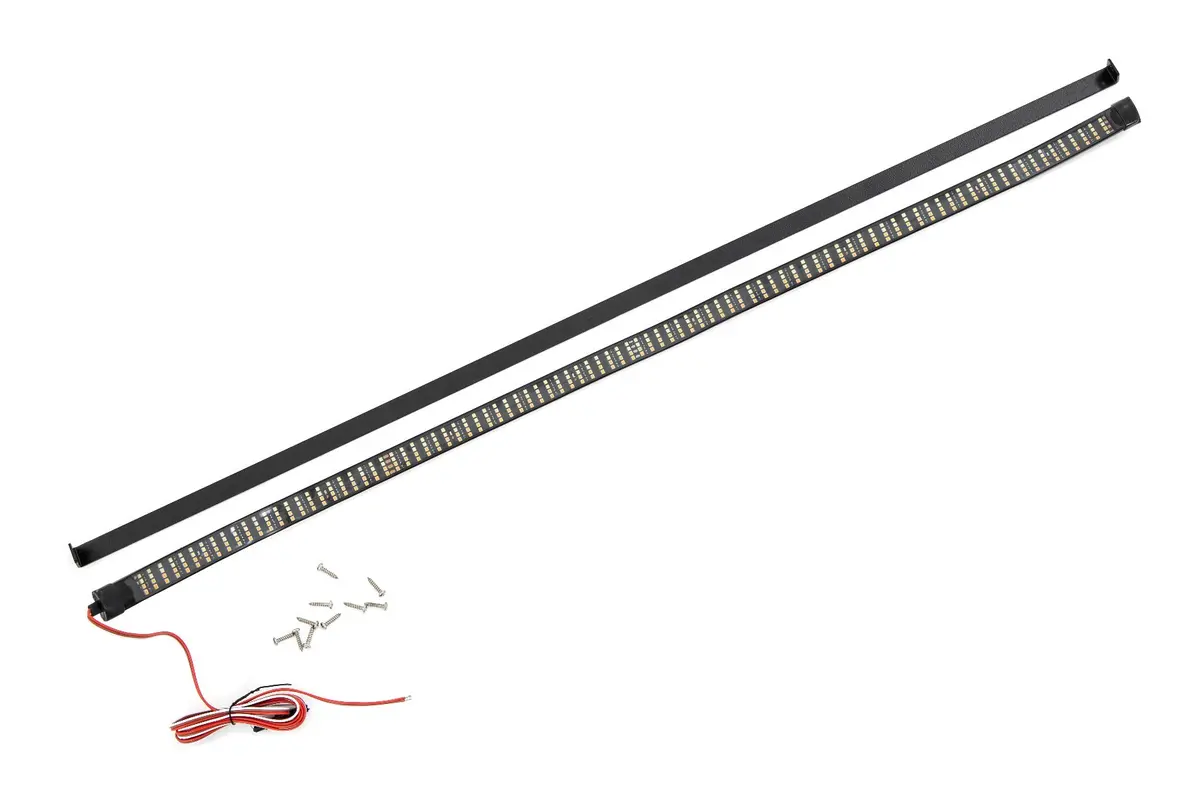 Led Light Kit | Hood Bulge | 40" White/Amber Strip | Toyota Tundra (14-21) 2