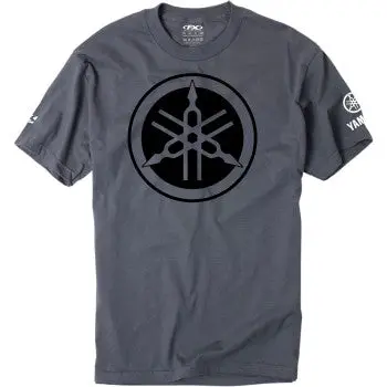 Yamaha Tuning Fork T-Shirt- Charcoal Gray- Large 1