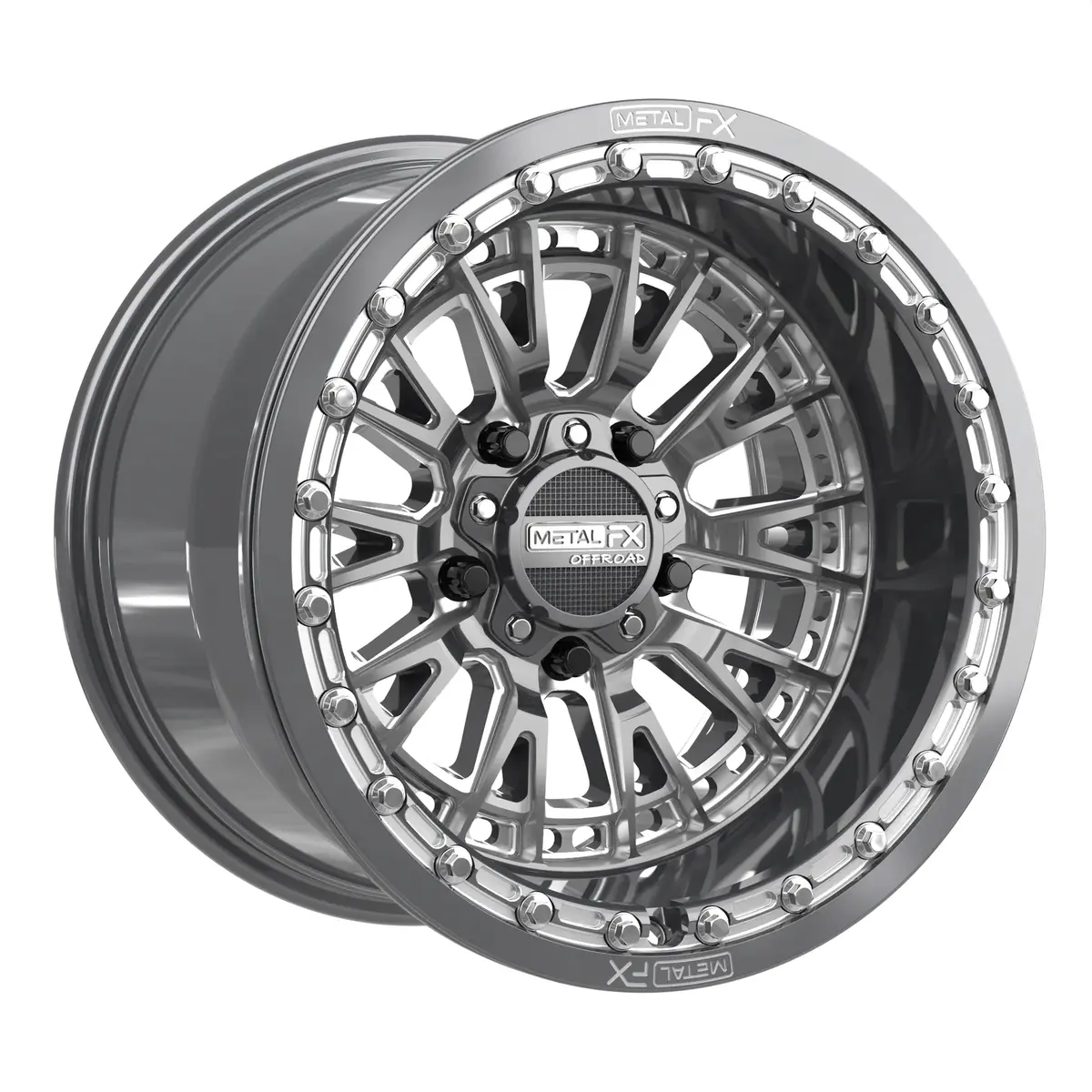 Slayer R Beadlock | Gunmetal Contrast Cut | 15X10 | +0Mm/5+5 | 5X4.5 | 78672 1