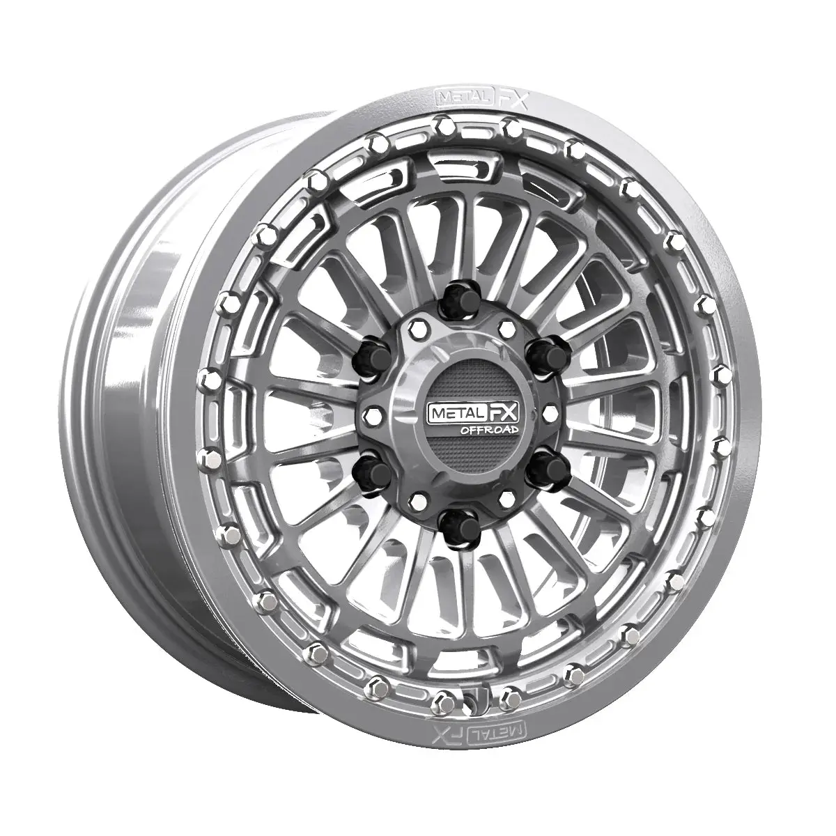 Delta 6R Beadlock | Gunmetal Contrast Cut | 15X7 | +38Mm/5+2 | 6X5.5 | 78344 1