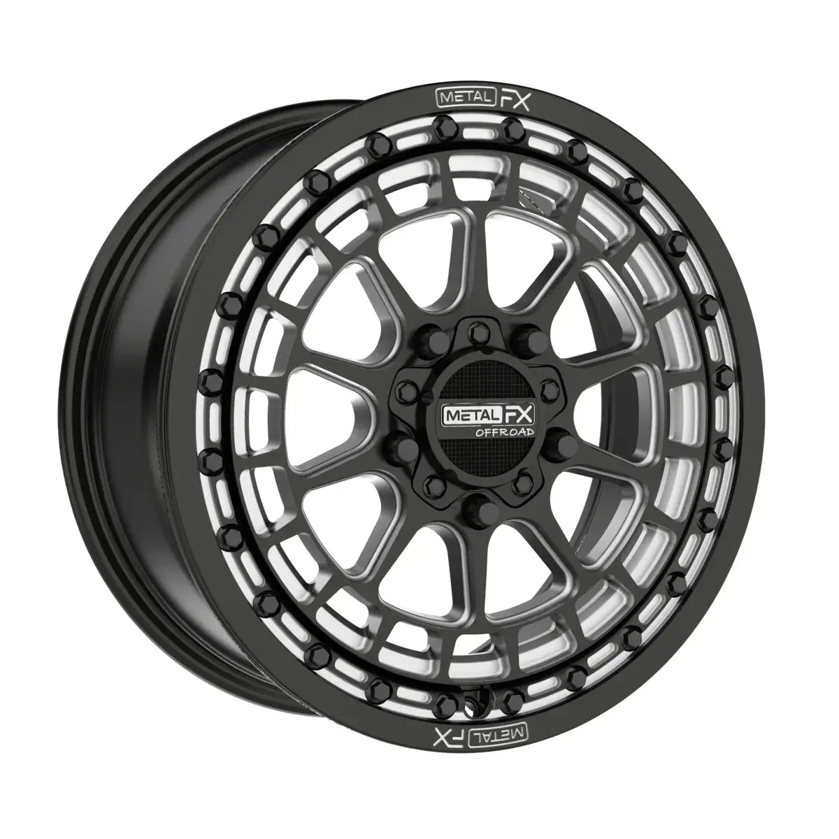 Outlaw R Beadlock | Satin Black Contrast Cut | 15X7 | +61Mm/6+1 | 5X4.5 | 78538 1