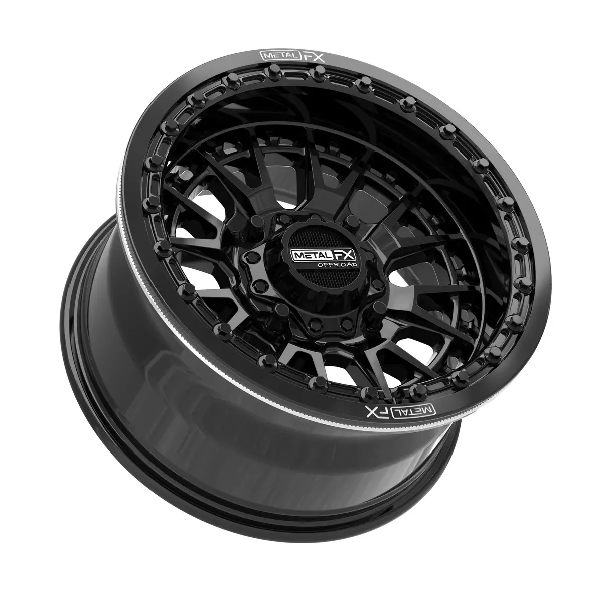 Slayer Beadlock | Gloss Black | 15X10 +0Mm/5+5 | 4X156 | 78646 1