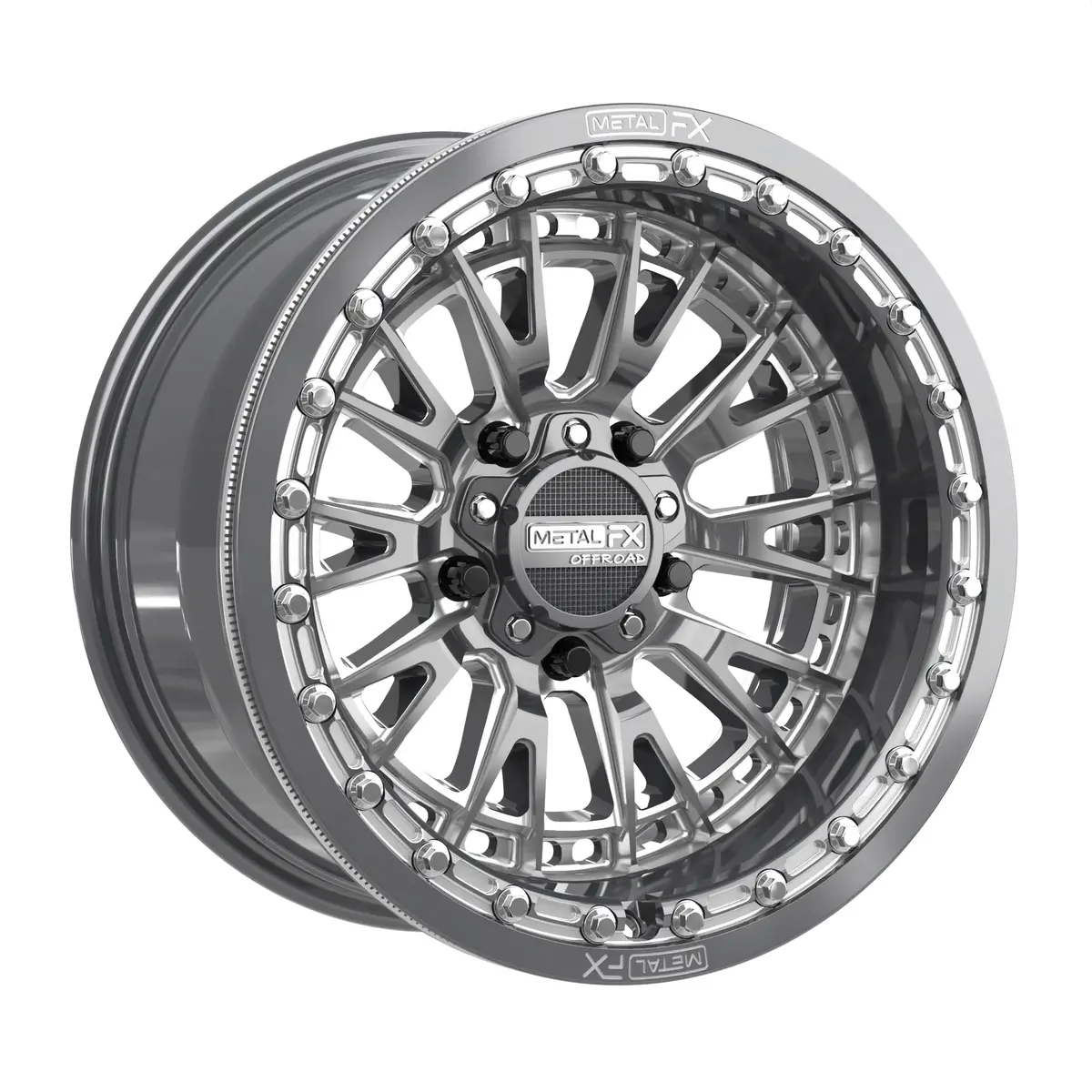 Slayer R Beadlock | Gunmetal Contrast Cut | 15X8 | +0Mm/4+4 | 5X4.5 | 78662 1
