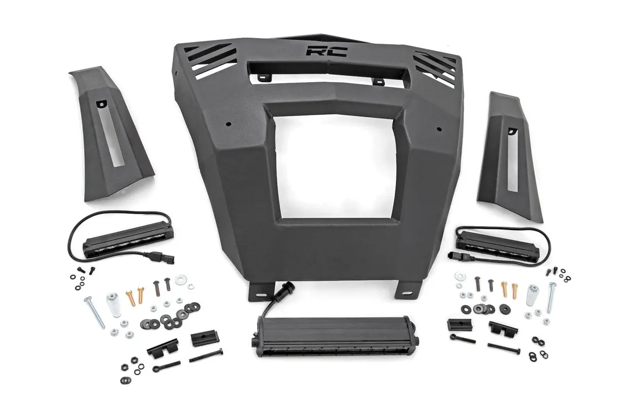 Led Light | Bumper Mount | 12" And 6" Pair Combo | Can-Am Defender Hd 8/Hd 9/Hd 10 1