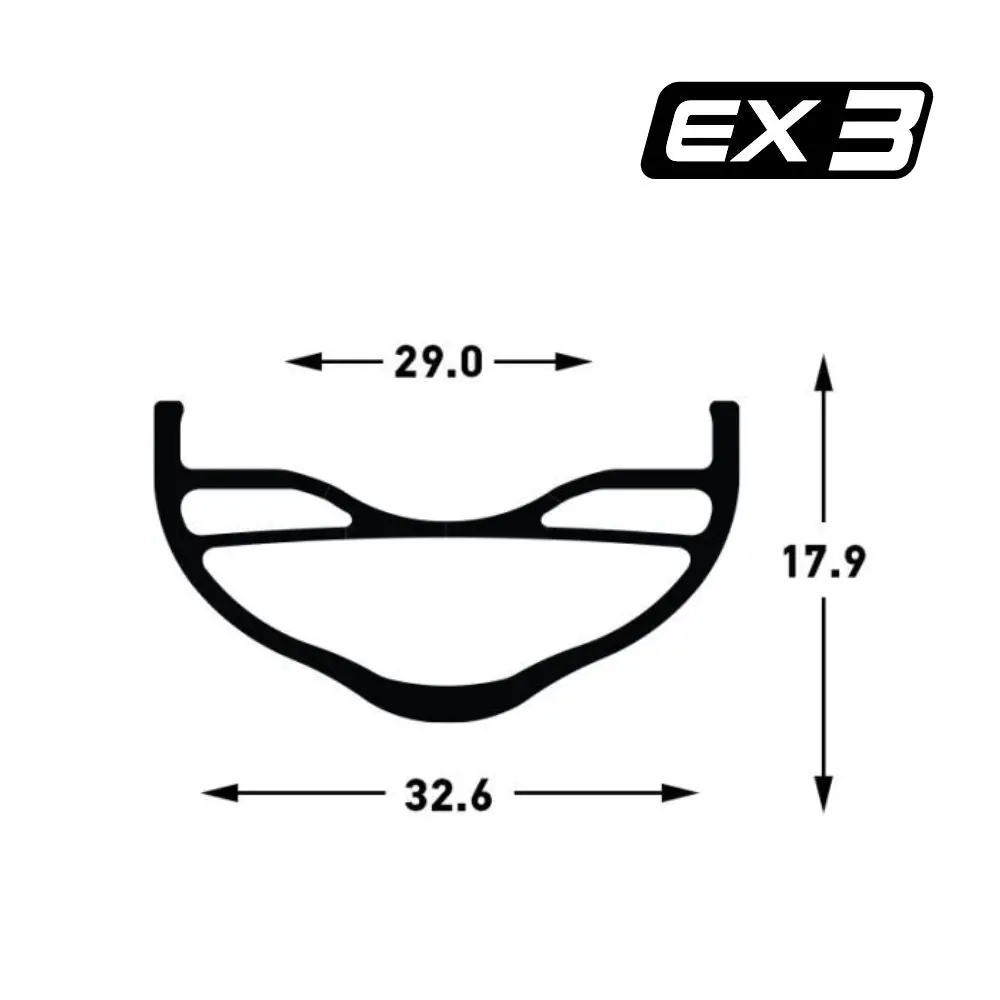 Stan's Flow Ex3 Alloy Rim 1