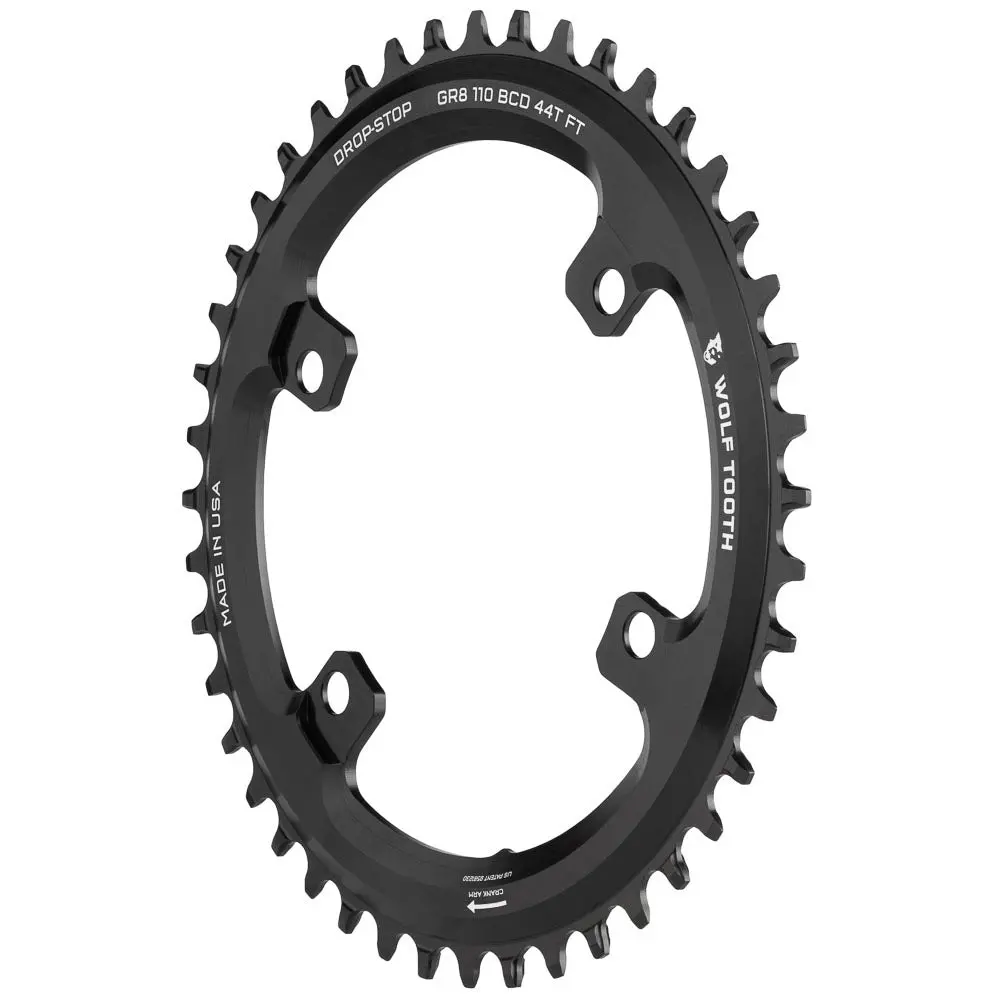 Shimano Grx 1X Drop-Stop St Chainring - 110 X 4 Bcd - Shimano Hg+ 2