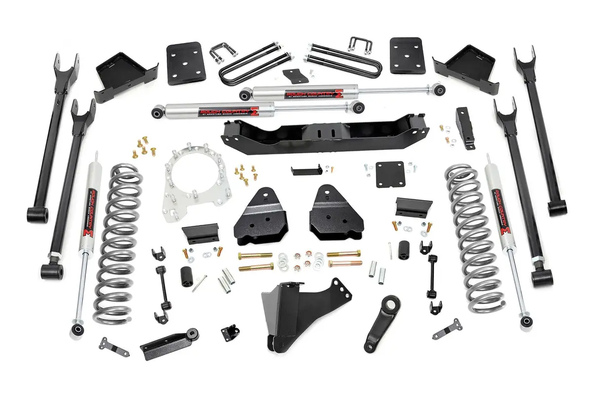 6 Inch Lift Kit | 4-Link | No Ovld | M1 | Ford F-250/F-350 Super Duty (17-22) 1