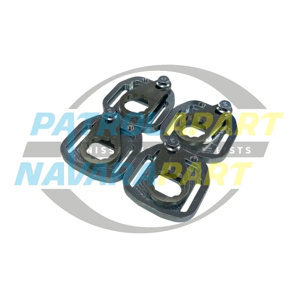 Camber Adjuster Bolt Locking Kit To Suit Nissan Patrol Y62 Set Of 4 1