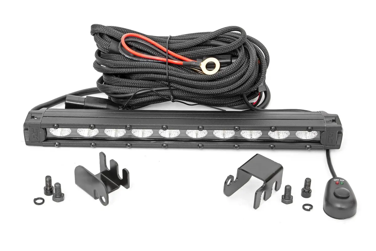 Led Light Kit | Rear Mount | 10" Black Slimline | Honda Talon 1000R 2