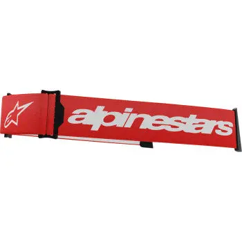 Supertech Goggle Strap - Red/White 1
