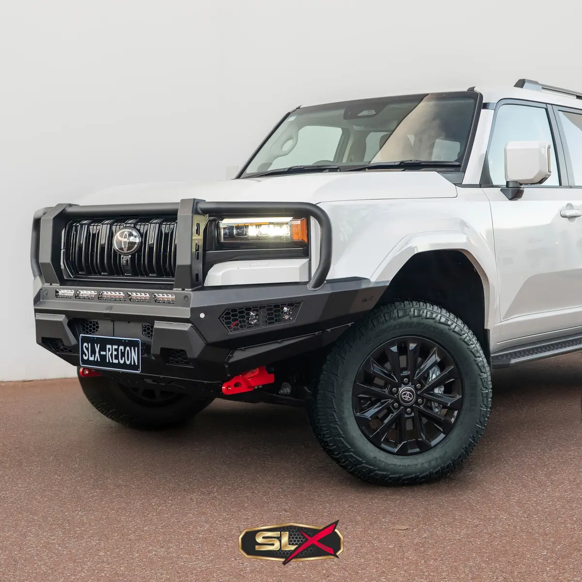 Slx Recon Bull, Suitable For Toyota Prado 250 Series 2025 On Slx Recon Bull Bar Triple Loop Bullbar Prado 250 1