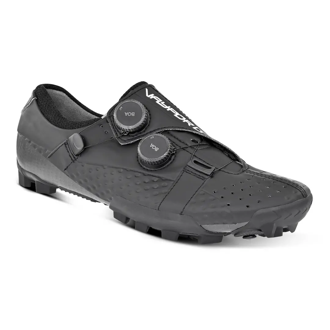 Bont Vaypor G Li2 Gravel Cycling Shoe Wide Matte Black 1