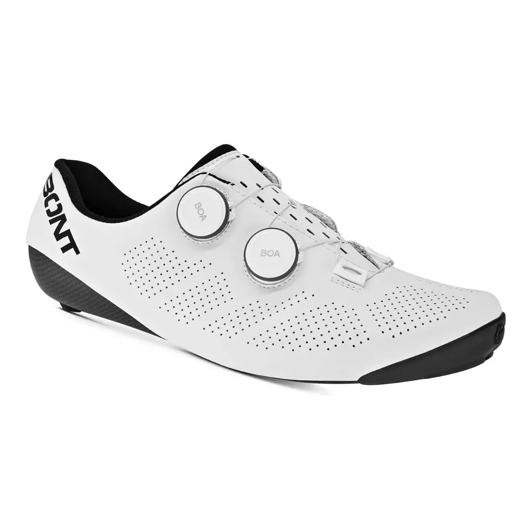 Bont Riot 24 Road Cycling Shoes Wide - White 1