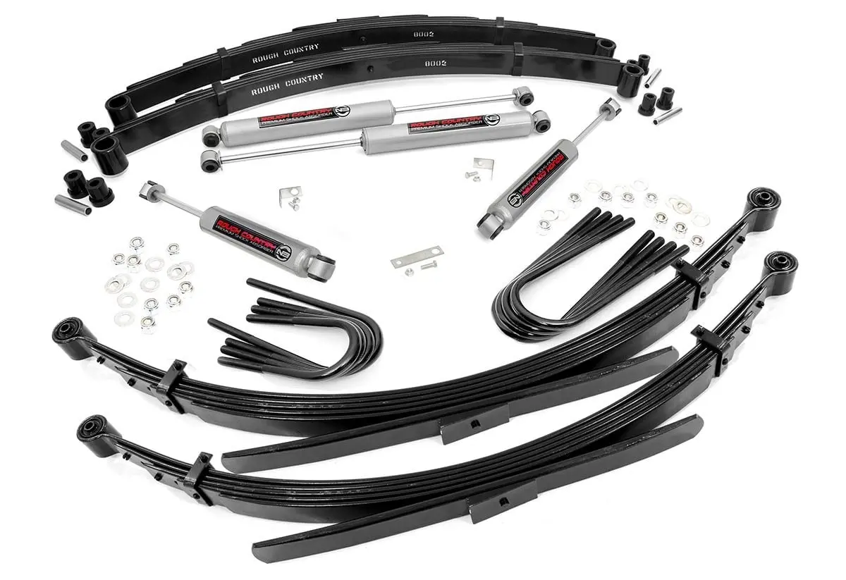 2 Inch Lift Kit | 52 Inch Rr Springs | Chevy Half-Ton Suburban/K5 Blazer (88-91) 1