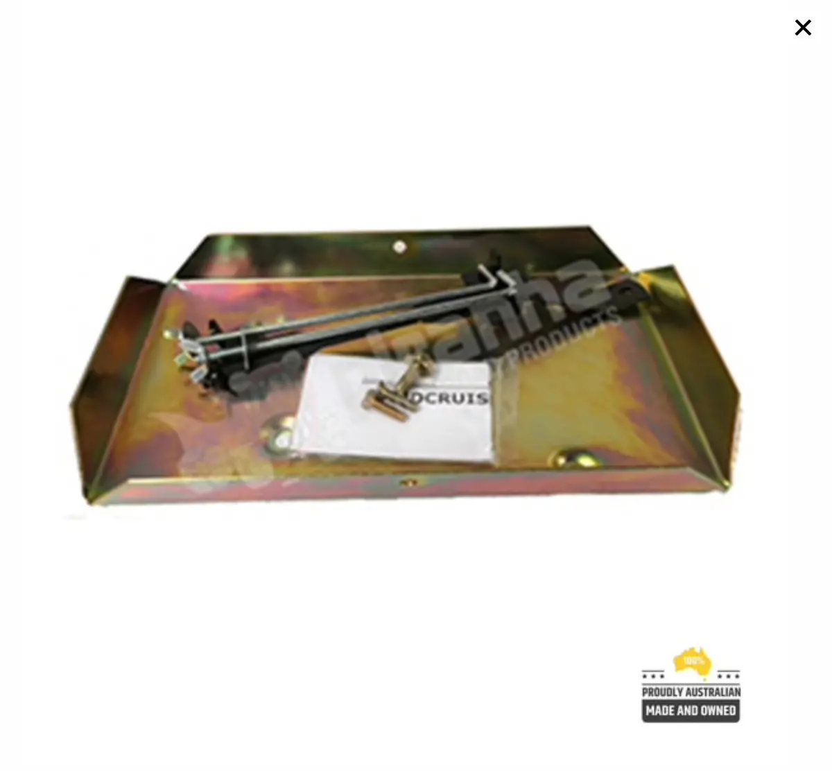 Battery Tray To Suit Landcruiser 200 Series Sept 2016 Onwards 1Vd-Ftv 4.5Lt V8 Diesel – (Single Start Battery) Australian Made 1