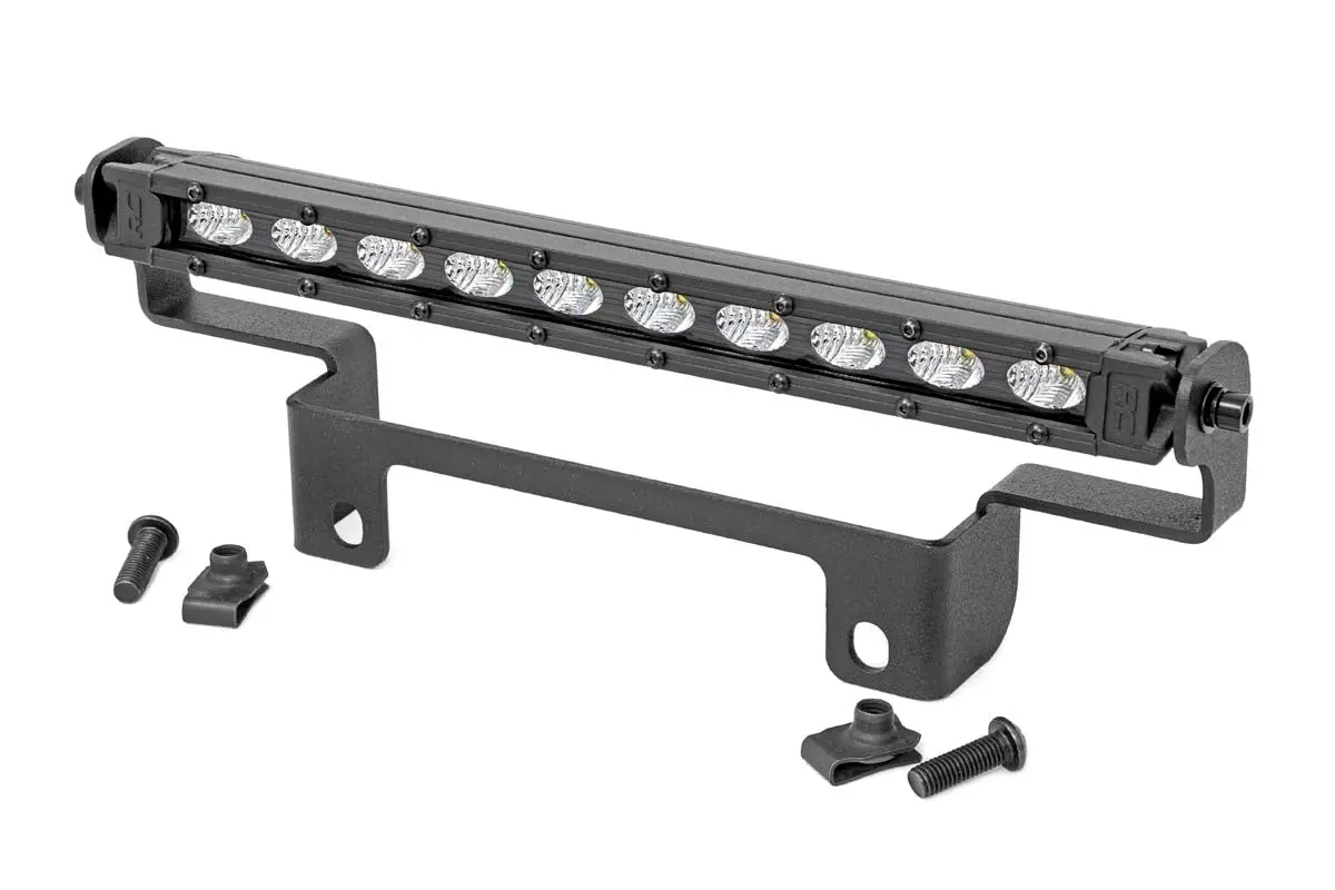 Led Light Kit | Bumper Mount | 10" Black Slimline | Honda Pioneer 1000-5 1