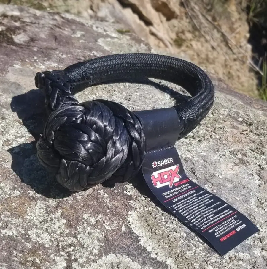 24,000Kg Hdx Technora  Bound Soft Shackle | Saberpro® 1