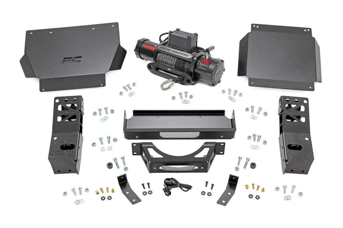 Hidden Winch Mount | 12000S | Toyota Tacoma 2Wd/4Wd (2024-2025) 1