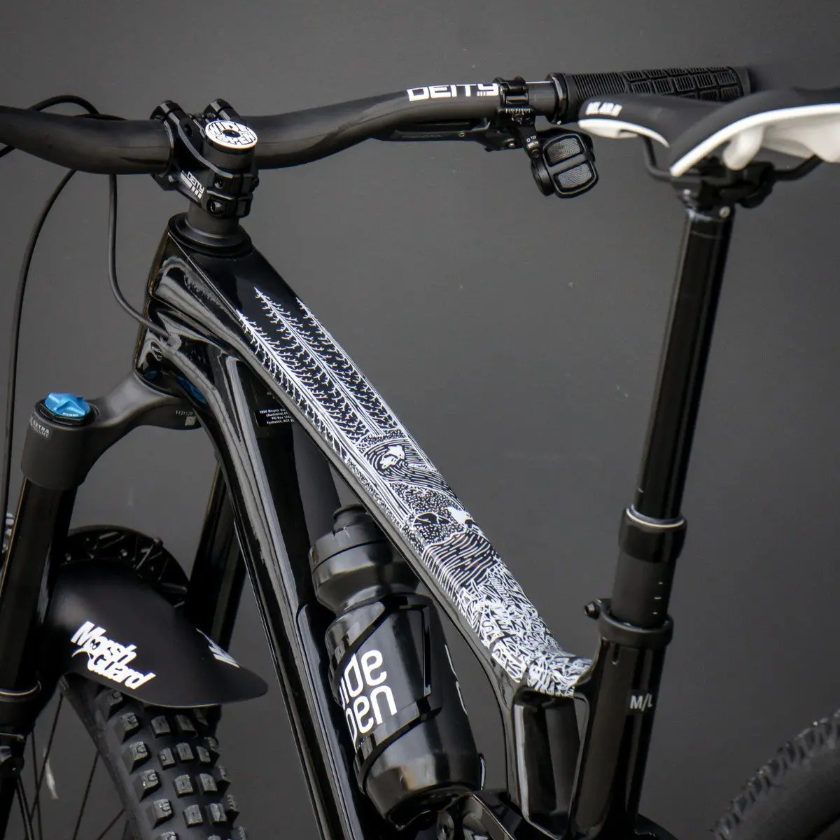 Dyedbro Mtb Frame Protection - Os Illustration 1