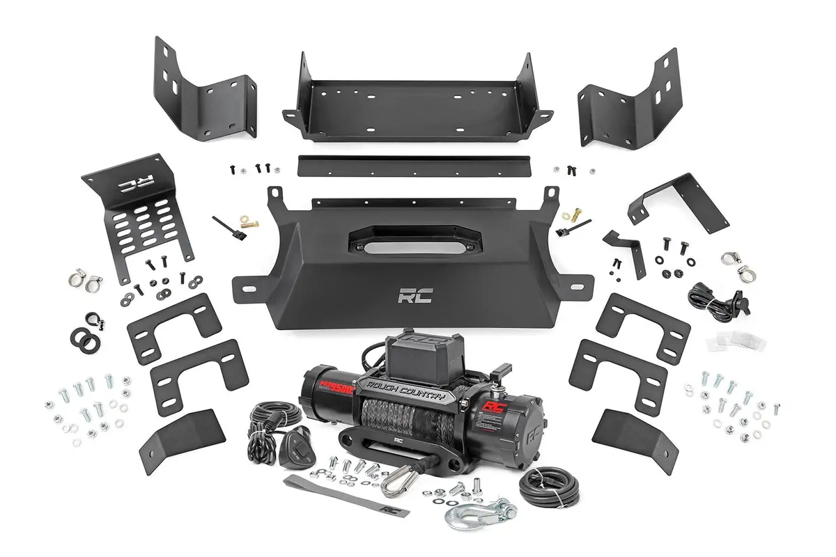 Hidden Winch Mount | 9500S | Ford Bronco 4Wd (2021-2024) 1